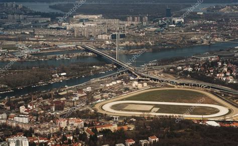 Aerial View On Belgrade Serbia — Stock Photo 42183053