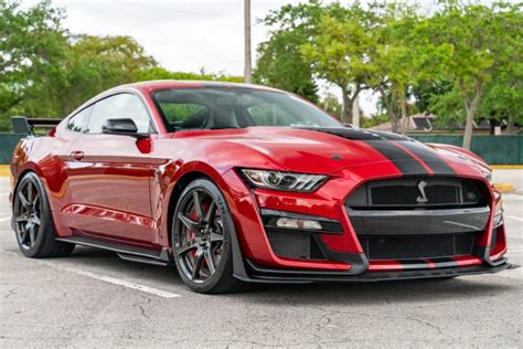 For Sale 2020 Ford Mustang Shelby Gt500 Carbon Fiber Track Pack L0098 Rapid Red