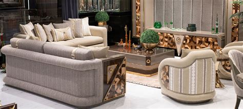 Casa Padrino Luxury Coffee Table Set Of Brown Gray Gold Luxury