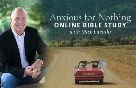 Q&A with Max Lucado: Anxious for Nothing - Shine Global Network