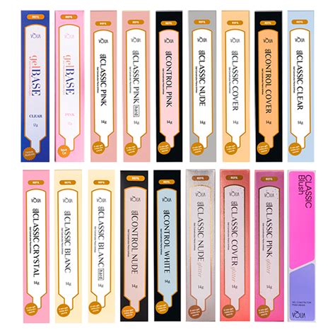 Gel Volia sachê refil gel base pink 12g pink hard control pink nude cover control cover