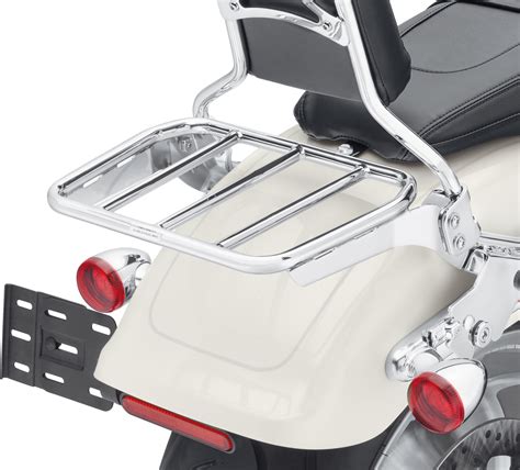 Sport Luggage Rack For HoldFast Sissy Bar Uprights Chrome 50300126B