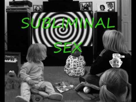 Subliminal Messages Part Sex Ads YouTube