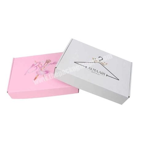 satin packaging logo custom boxes for hair extensions