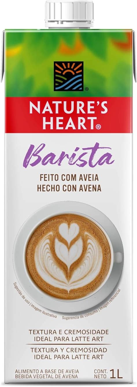 Natures Heart Bebida Vegetal Natures Heart Barista Aveia 1l Amazon