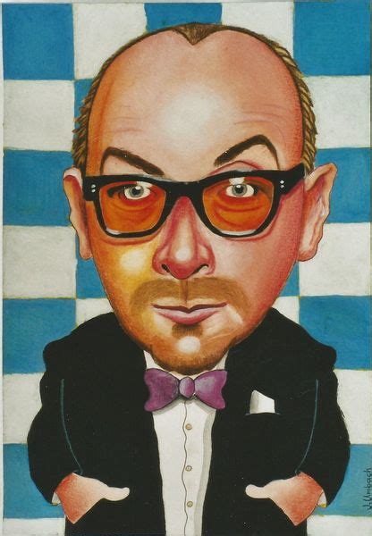 Elvis Costello Musiker Illustration Musik Elvis Costello Von Jens