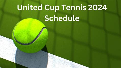 United Cup Tennis Schedule Aedt Time Australian Eastern Daylight Time