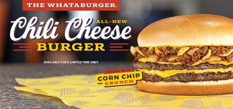 Whataburger Launches New Whataburger Chili Cheese Burger - The Fast ...