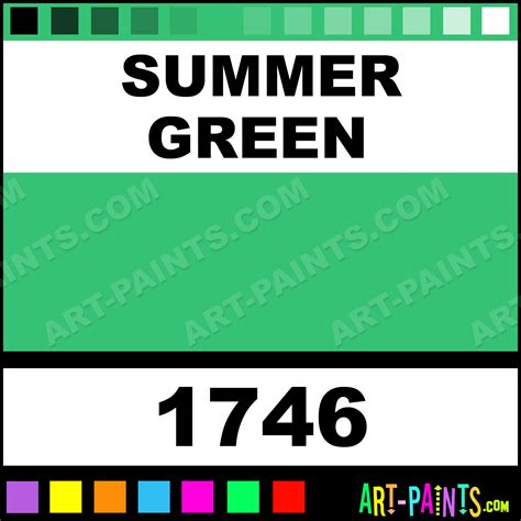 summer green prism foam styrofoam foamy paints  summer green