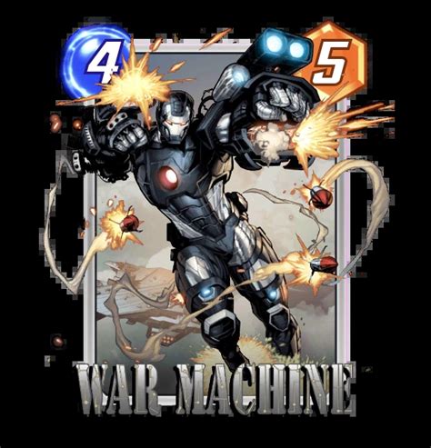 War Machine Marvel Snap Card Database