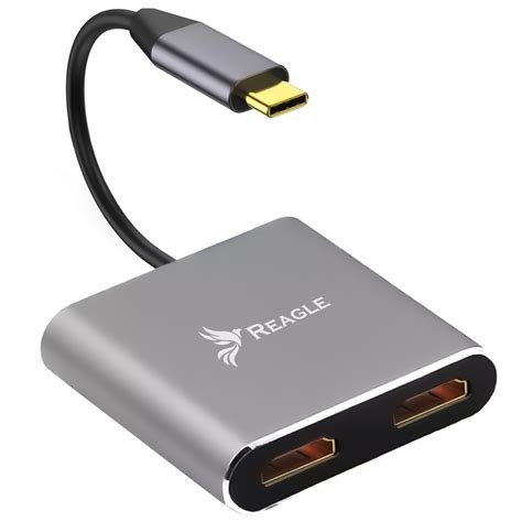 Reagle Hub Usb Type C Adapter Usb C X Hdmi K Usb C Pd W Emag Hu