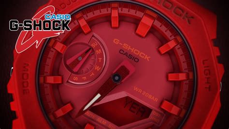 Casio G-SHOCK GA2100! Red CasiOAK! Casio GA 2100 | GA2100-4A - YouTube