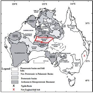 Macdonnell Ranges Map