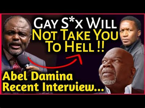 ABEL DAMINA CLAIM BEING GAY WILL NOT TAKE YOU TO HELL UEBERT ANGEL SAID