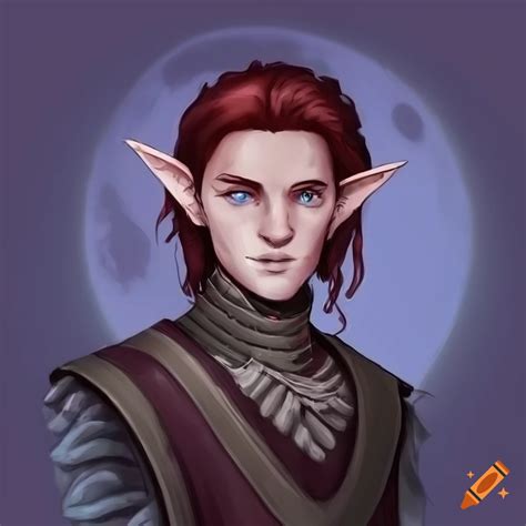 Male Elf With Moon Centered Magic In Dnd Style On Craiyon