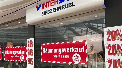 R Umungsverkauf Wegen Umbau Bei Intersport Siebzehnr Bl In Den Pasing