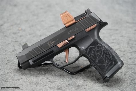 Sig Sauer P Xl Rose Comp Romeozero Elite Mm Barrel