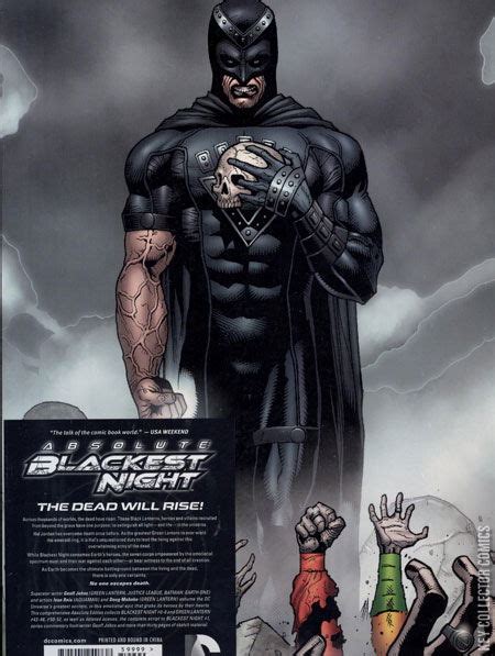 Absolute Blackest Night By Dc Key Collector Comics