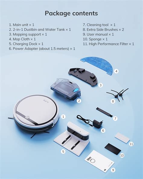 ILIFE V3X Robot Vacuum Cleaner