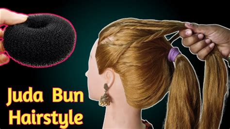 Simple Juda Hairstyle Banane Ka Tarika Donut Se Bun Hairstyle Kaise