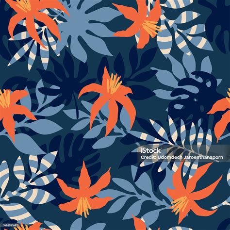 Hand Drawn Flowers Seamless Patterns With Floral For Fabric Textiles Clothing Wrapping Paper