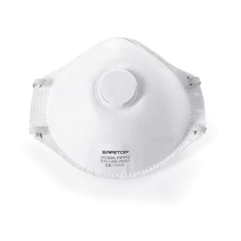 Mascarilla desechable preformada con válvula SAFETOP FFP2 NR comprar