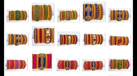 My Over All Silk Thread Bangles Set Collection Part Youtube