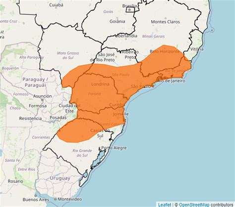 Inmet Emite Alerta De Tempestade Para Estados Do Sudeste E Toda A