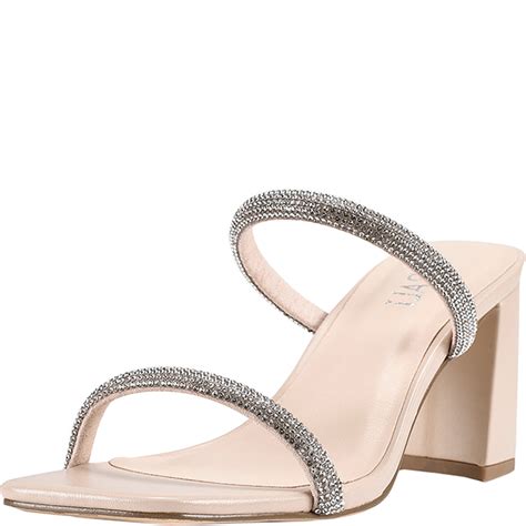 Verali Nattie Nude Strappy Heels ShoeBeDoo