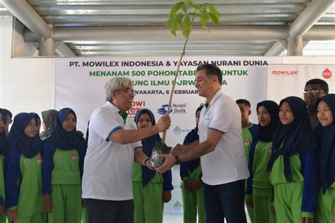 Mowilex Indonesia 50 Tahun Komitmen Tanam 50 000 Pohon Kembalikan