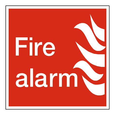 Fire Alarm Sign