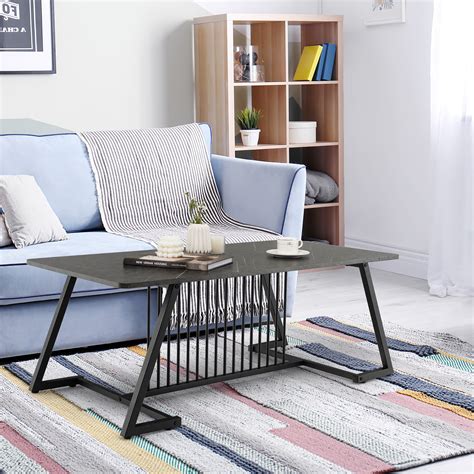 Wrought Studio Chenavia Sled Coffee Table Wayfair