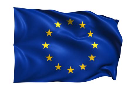 European Union Waving flag Realistic Transparent Background 15309579 PNG