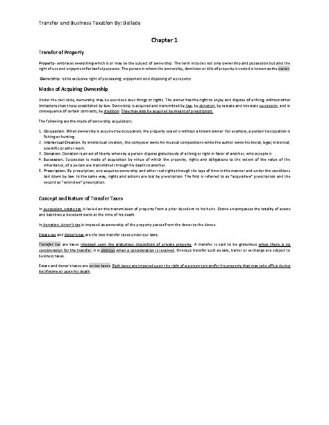 Transfer And Business Taxation Valencia 9