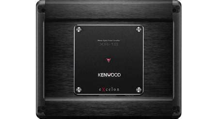 Kenwood Excelon Xr S Mono Subwoofer Watts Rms X At Ohms