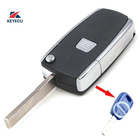 Keyecu Replacement Button Remote Key Shell Case Fob Conversion