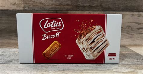 Lotus Biscoff Ice Cream Cake