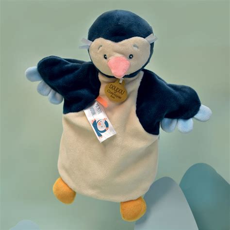 Marionnette Main Pingouin Cm Doudou Et Compagnie Peluches