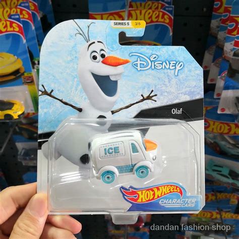 Carro Modelo 1 64 Hot Wheels Disney Classic Character Theme Series Metal Car Frozen Snow