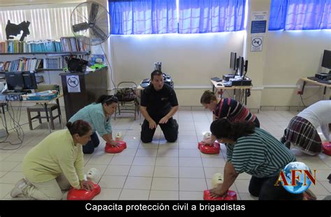 Capacita Protección Civil A Brigadistas