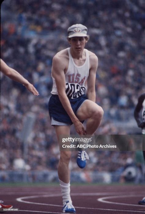 Dave Wottle Competing In The Mens 800 Metres Event At The 1972 News