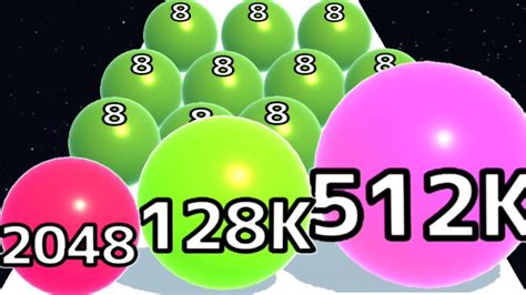 Ball Run Infinity Ball Run 2048 All Levels Max ♾️ Numbers Youtube