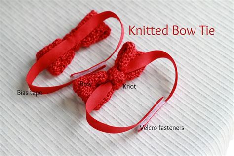 Knitted Bow Tie Pattern - Grateful Prayer | Thankful Heart