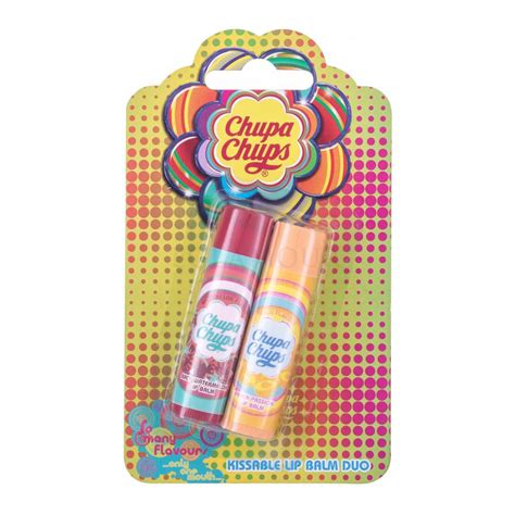 Chupa Chups Lip Balm Duo Zestaw Balsam Do Ust 4 G Balsam Do Ust 4 G