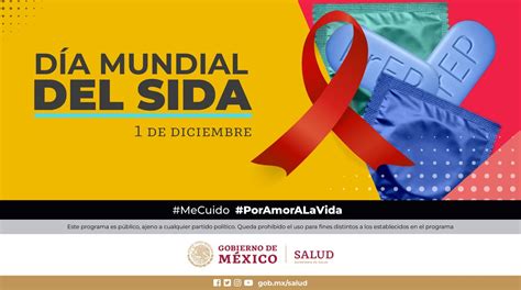 Salud M Xico On Twitter De Diciembre I D A Mundial Del Sida Este