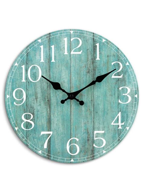 Farmhouse Clocks In Wall Clocks