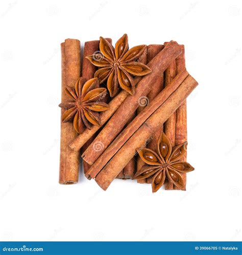 Cinnamon Sticks And Star Anise Stock Image Image Of Organic