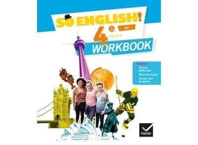 So English Anglais E D Workbook Edition Broch