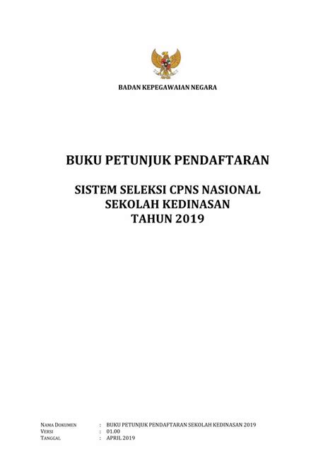 PDF BUKU PETUNJUK PENDAFTARAN Bkd Madiunkab Go Idbkd Madiunkab Go