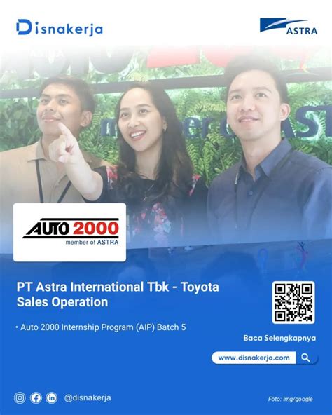 Disnakerja On Linkedin Lowongan Kerja Pt Astra International Tbk